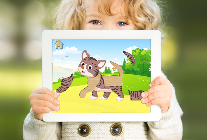 Puzzle for Kids — colorful animal jigsaw puzzles for toddlers